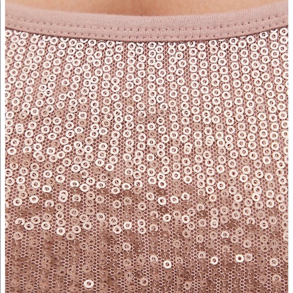 Rose gold sequin cami - Picture 6 of 9